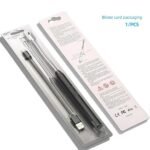 Briquet à arc électrique Pretty Pearls Sales, rechargeable par USB, col flexible, plasma coupe-vent sans flamme, bleu, pour bougies, barbecue, cuisinière à gaz, feux d'artifice