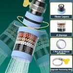 Filtre à eau rotatif de robinet, purificateur de robinet d'évier, filtration de salle de bain, aérateur d'économie, buse de robinet
