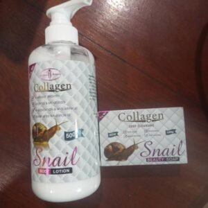 Savon et lait collagène snail pour une peau plus saine et éclatante,brillante et jeune