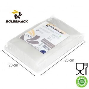 Sachet de scellement sous vide, Sac machine Sous Vide Alimentaire, sans BPA et LFGB Sac de Congelation Sous Vide,Compatible Avec n'importe Quelle Scelleuse Sous Vide