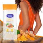 Gel d'Huile Corporelle au Curcuma conçu pour hydrater, raffermir et améliorer l'élasticité de la peau ,aide à réduire l'apparence des taches sombres