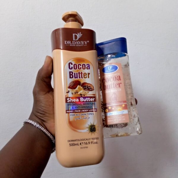 IMG 20251025 WA0029 Lait corporel hydratant apaisant nourrissent de peau cocoa butter pour une peau caramel