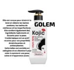 Pack Complet Éclaircissant Kojic pour Corps et Visage, Hydratant Anti-Taches Sombres et Unifiant le Teint, Soin Peau Anti-Âge et Lissant