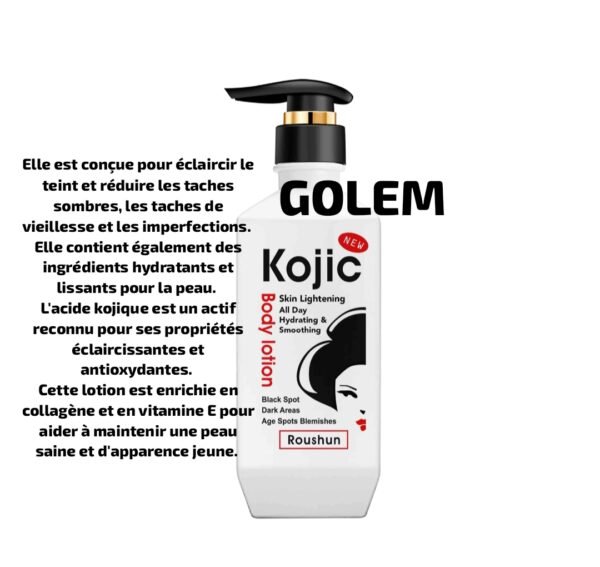 Screenshot 20251026 123410 Pack Complet Éclaircissant Kojic pour Corps et Visage, Hydratant Anti-Taches Sombres et Unifiant le Teint, Soin Peau Anti-Âge et Lissant