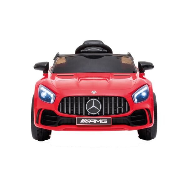 Voiture électrique pour enfant Mercedes Benz AMG-GT Con licenza Voiture Electrique Enfant avec sécurité Enfant, Suspension, 3 Vitesses, lumières LED, klaxon, Giallo