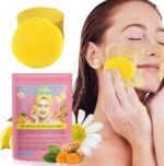 Lingettes nettoyantes générique à l'acide kojique et au curcuma