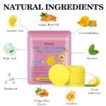 Lingettes nettoyantes générique à l'acide kojique et au curcuma