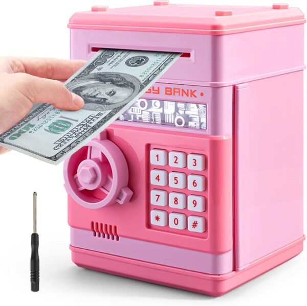 71u8dJC2f5L. AC SL1500 Caisse pour enfant, piggy bank money saver, caisse pour épargner de l'argent