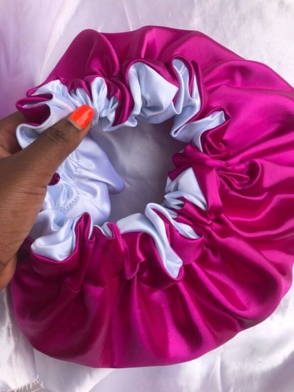 Bonnet double face+ Scrunchies