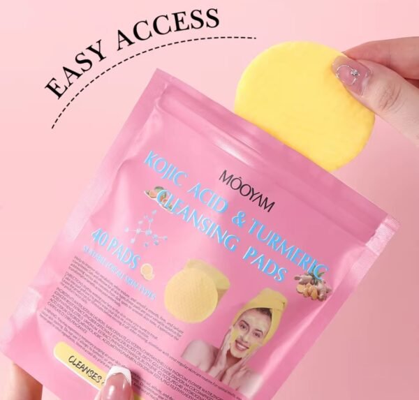 Coton au curcuma