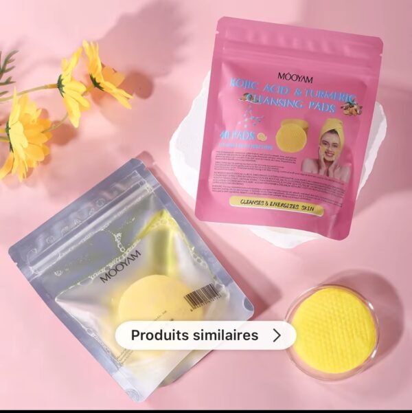 Coton au curcuma
