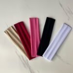 Serre-tête Large Élastique Multicolore pour Femme, Bandeau Cheveux Turban Confortable et Tendance, Accessoire Coiffure Sport et Quotidien, Anti-Transpiration et Maintien Parfait
