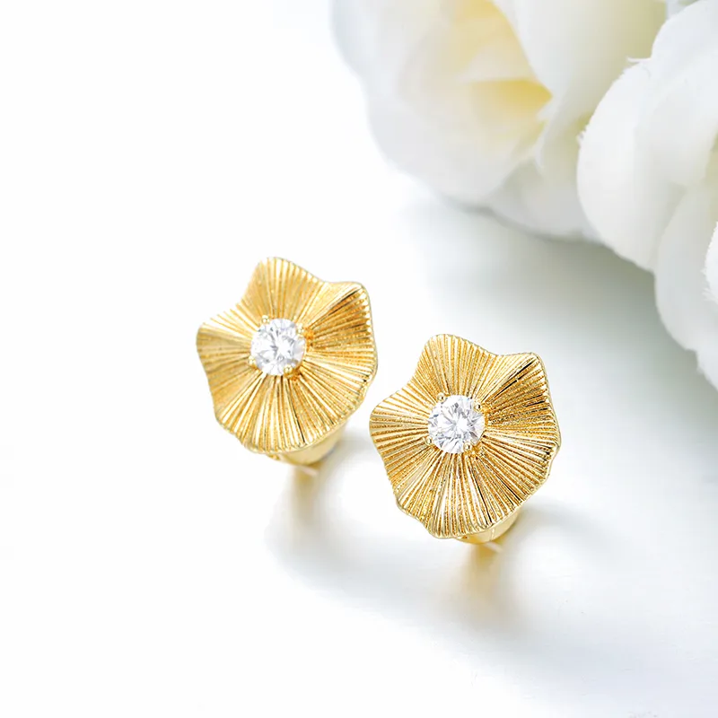 Xuping Commerce Ext rieur Europ en Et Am ricain Boucles D Oreilles En Alliage De Cuivre Plaqu Or 14k Incrust De Zircon Fleur Personnalit Luxe Style Simple Xuping Commerce Ext rieur Europ en Et Am ricain Boucles D Oreilles En Alliage De Cuivre Plaqu Or 14k Incrust De Zircon Fleur Personnalit Luxe Style Simple