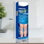 Crème Traitement Varices et Veines Araignées, Soulagement Rapide Gonflement et Douleur, Amélioration Circulation Sanguine, Soin Jambes Lourdes et Fatiguées, Format 20g