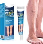 Crème Traitement Varices et Veines Araignées, Soulagement Rapide Gonflement et Douleur, Amélioration Circulation Sanguine, Soin Jambes Lourdes et Fatiguées, Format 20g