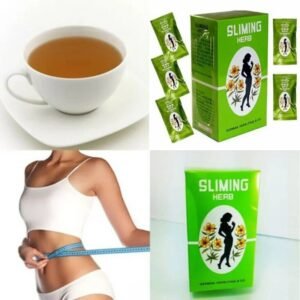 Thé Minceur Naturel aux Herbes, Infusion Amincissante Détoxifiante pour Perte de Poids Rapide, Brûle-Graisse Efficace pour Ventre Plat et Silhouette Affinée, Tisane Diététique Biologique