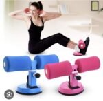 Appareil d'Exercices Abdominaux à Ventouse Puissante, Support de Sit-up Réglable pour Renforcement Musculaire, Entraînement Fitness à Domicile, Barre de Musculation Portable avec Mousse Confortable pour Hommes et Femmes