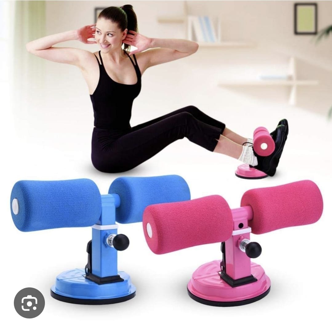 IMG 20260222 WA0008 Appareil d'Exercices Abdominaux à Ventouse Puissante, Support de Sit-up Réglable pour Renforcement Musculaire, Entraînement Fitness à Domicile, Barre de Musculation Portable avec Mousse Confortable pour Hommes et Femmes
