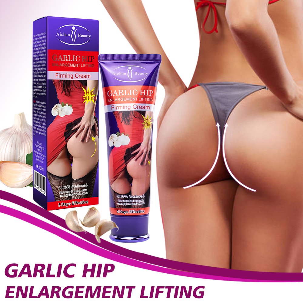 Hce3fe03eefa542f89c57ec73142c76ccs Crème Raffermissante et Volumisante Fessiers au Ail Aichun Beauty, Soin Naturel Liftant pour Hanches et Fesses, Améliore l'Élasticité et la Fermeté de la Peau, Effet Repulpant Rapide et Efficace