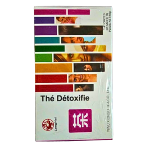Thé Détoxifiant Long Hal pour Perte de Poids et Purification du Corps, Infusion Minceur Naturelle pour Éliminer les Toxines, Boisson Bien-être en 20 Sachets de 40g