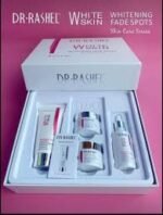 Kit Complet DR. RASHEL WHITE SKIN Éclaircissant Anti-Taches, Routine de Soin Visage 4 Pièces pour un Teint Unifié et Lumineux, Hydratant et Réducteur d'Hyperpigmentation