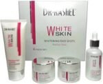 Kit Complet DR. RASHEL WHITE SKIN Éclaircissant Anti-Taches, Routine de Soin Visage 4 Pièces pour un Teint Unifié et Lumineux, Hydratant et Réducteur d'Hyperpigmentation