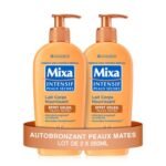 lot de 2 mixa intensif effet soleil peaux mates