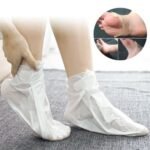 Masque Exfoliant Pieds GUANJING à la Lavande et Collagène pour Éliminer Callosités, Peaux Mortes, Répare Talons Fissurés, Hydrate, Adoucit et Blanchit, Soin Pédicure Anti-Odeur et Anti-Âge